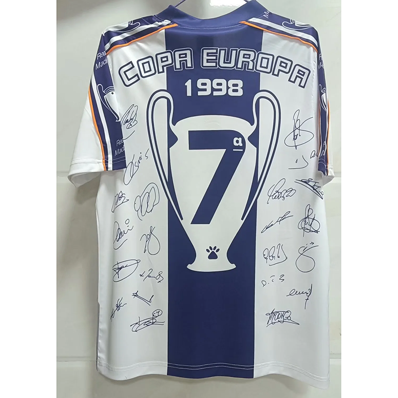 Camiseta Real Madrid Copa Europa 1998 Retro
